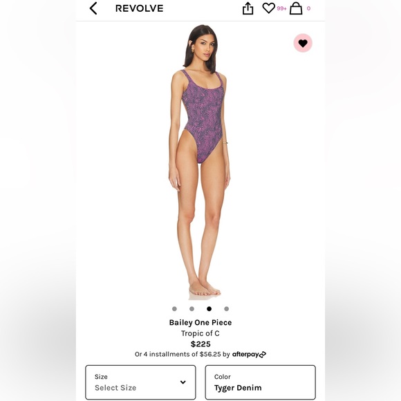 Tropic of C Bailey One Piece - Size Small - Picture 3 of 7